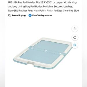 Iris Foldable Dog Potty Tray